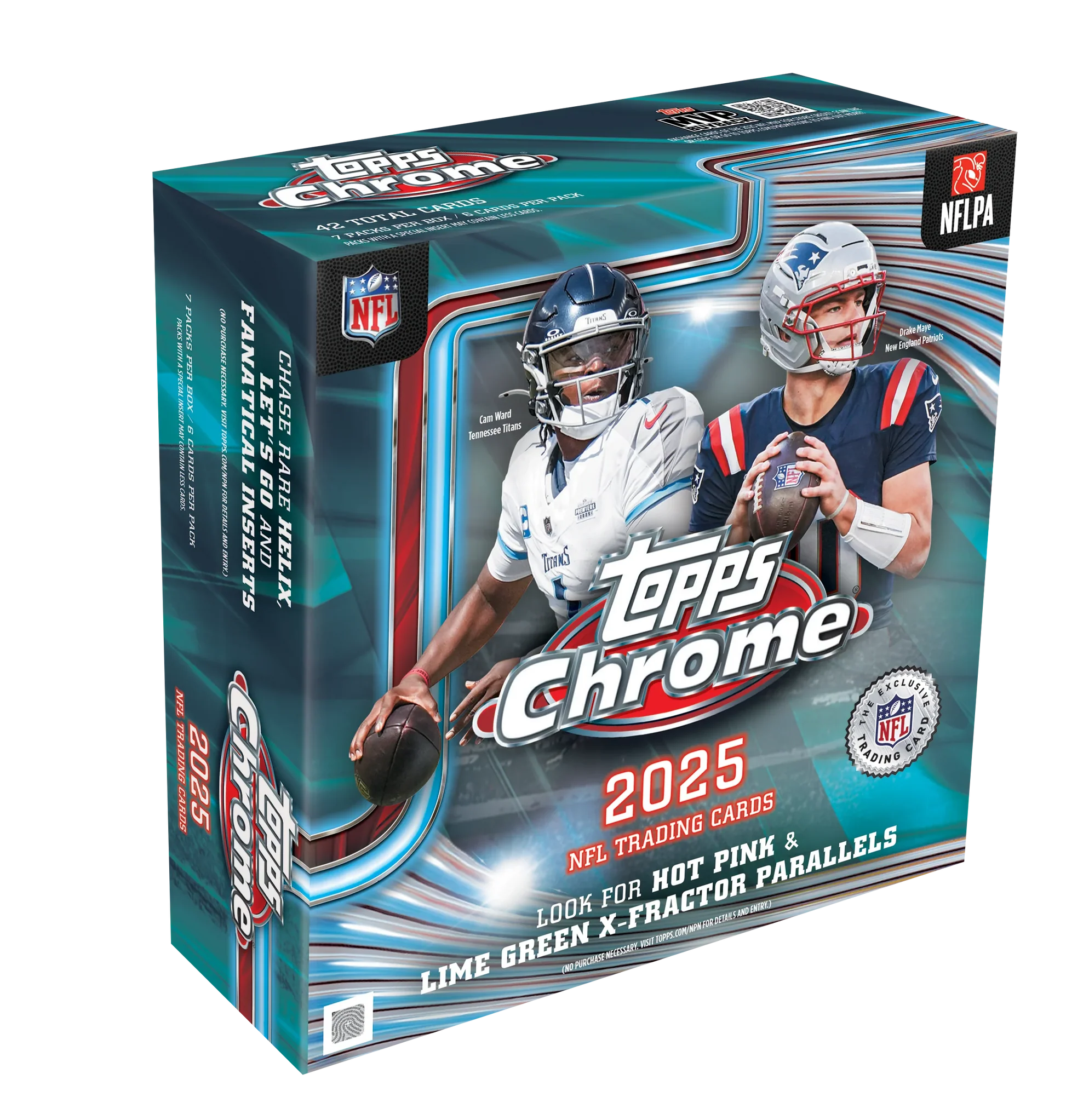2025 Topps Chrome NFL Mega Boks