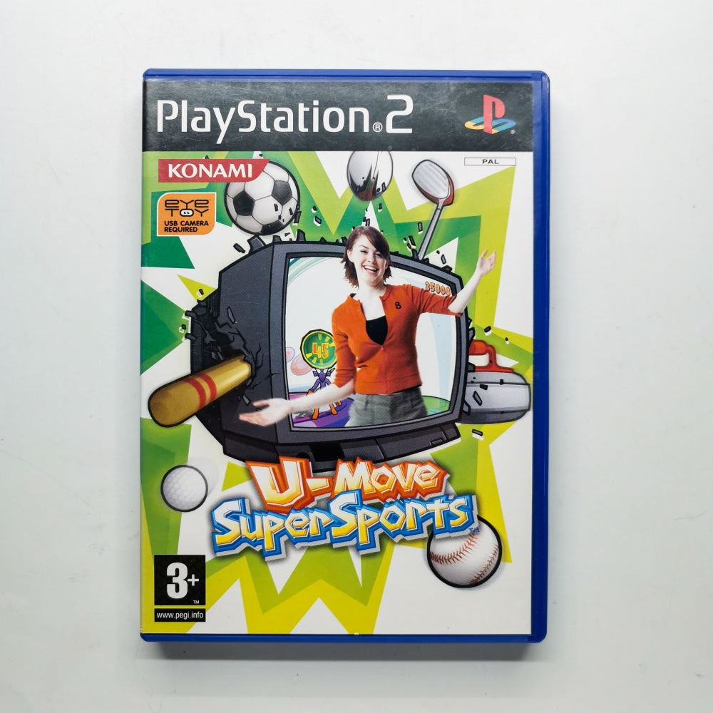 U-Move Super Sports - Playstation 2 (PS2)