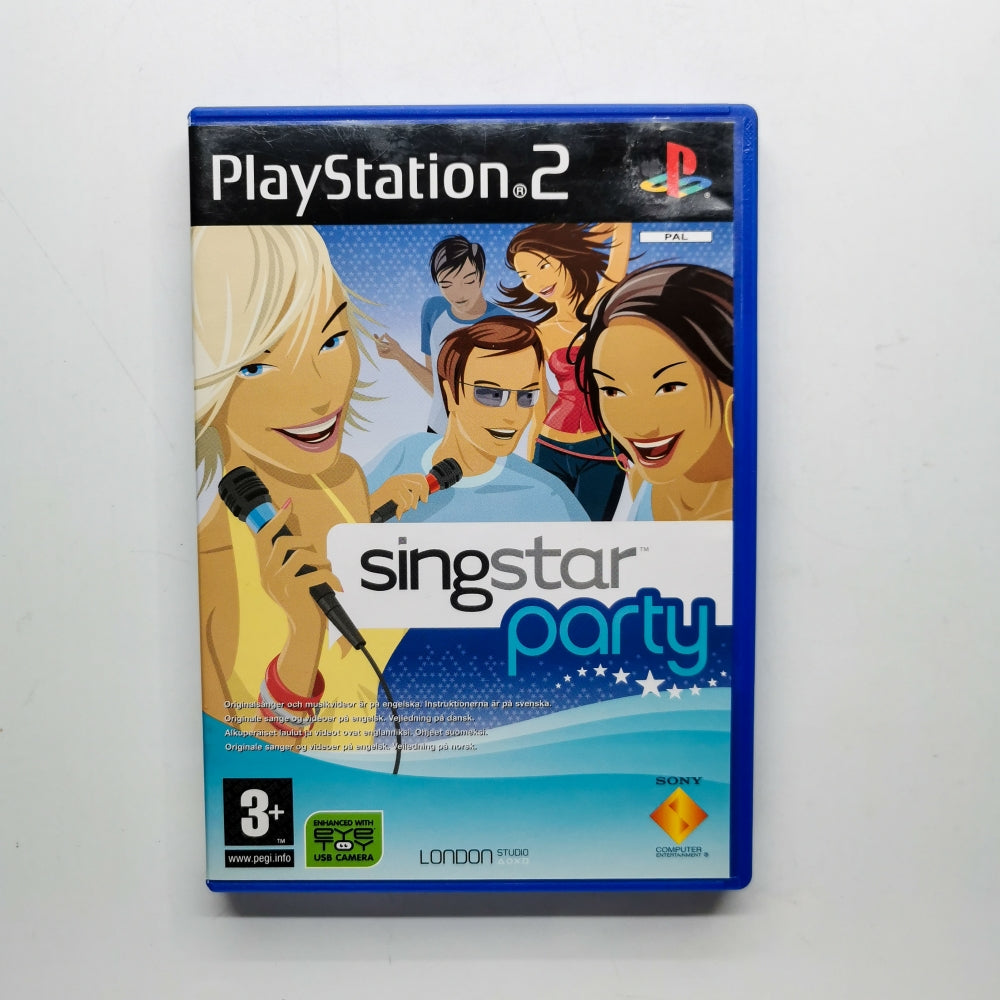 SingStar Party - Playstation 2 (PS2)