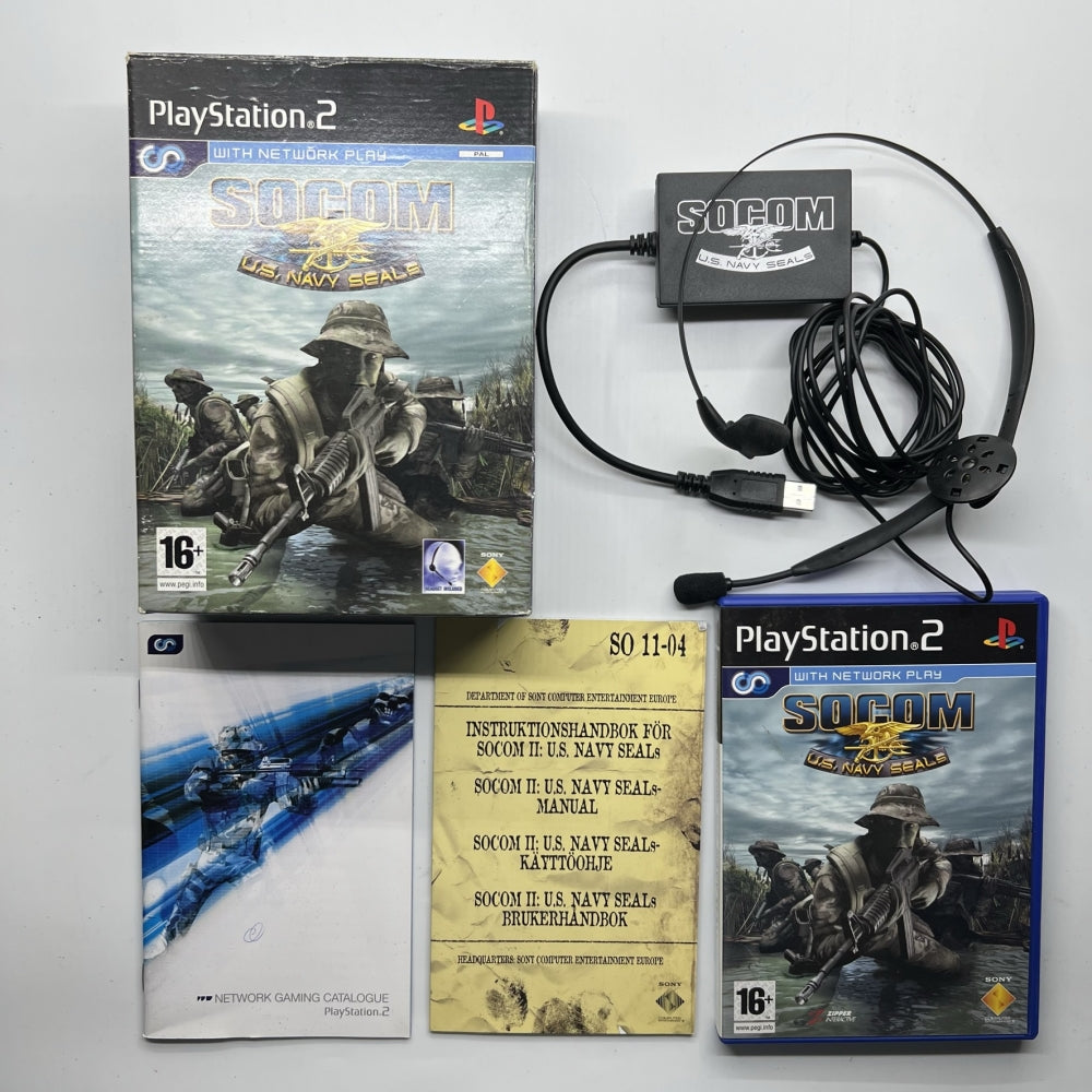 SOCOM U.S Navy Seals Special Edition med Headset