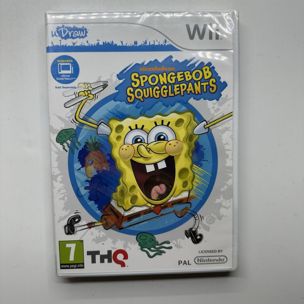 uDraw SpongeBob SquigglePants uDraw - Nintendo Wii (Ny i plast)