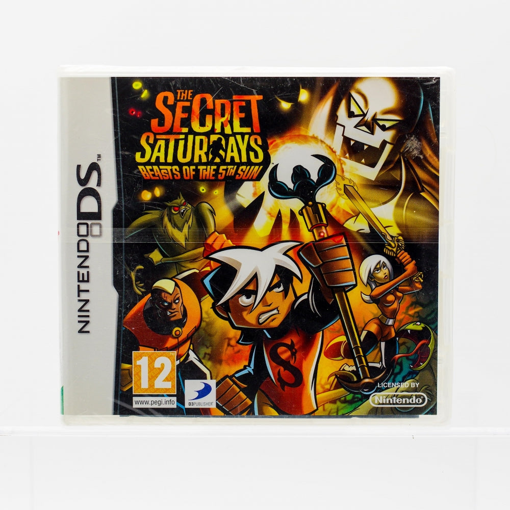 Secret Saturdays: Beasts of the 5th Sun - Nintendo DS nytt og forseglet