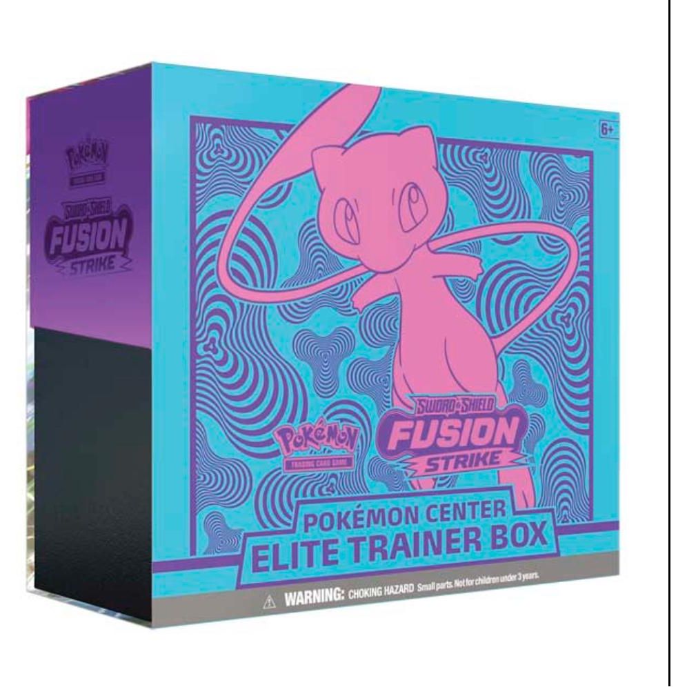 Pokemon - Fusion Strike - Pokemon Center Elite Trainer Box (ETB)