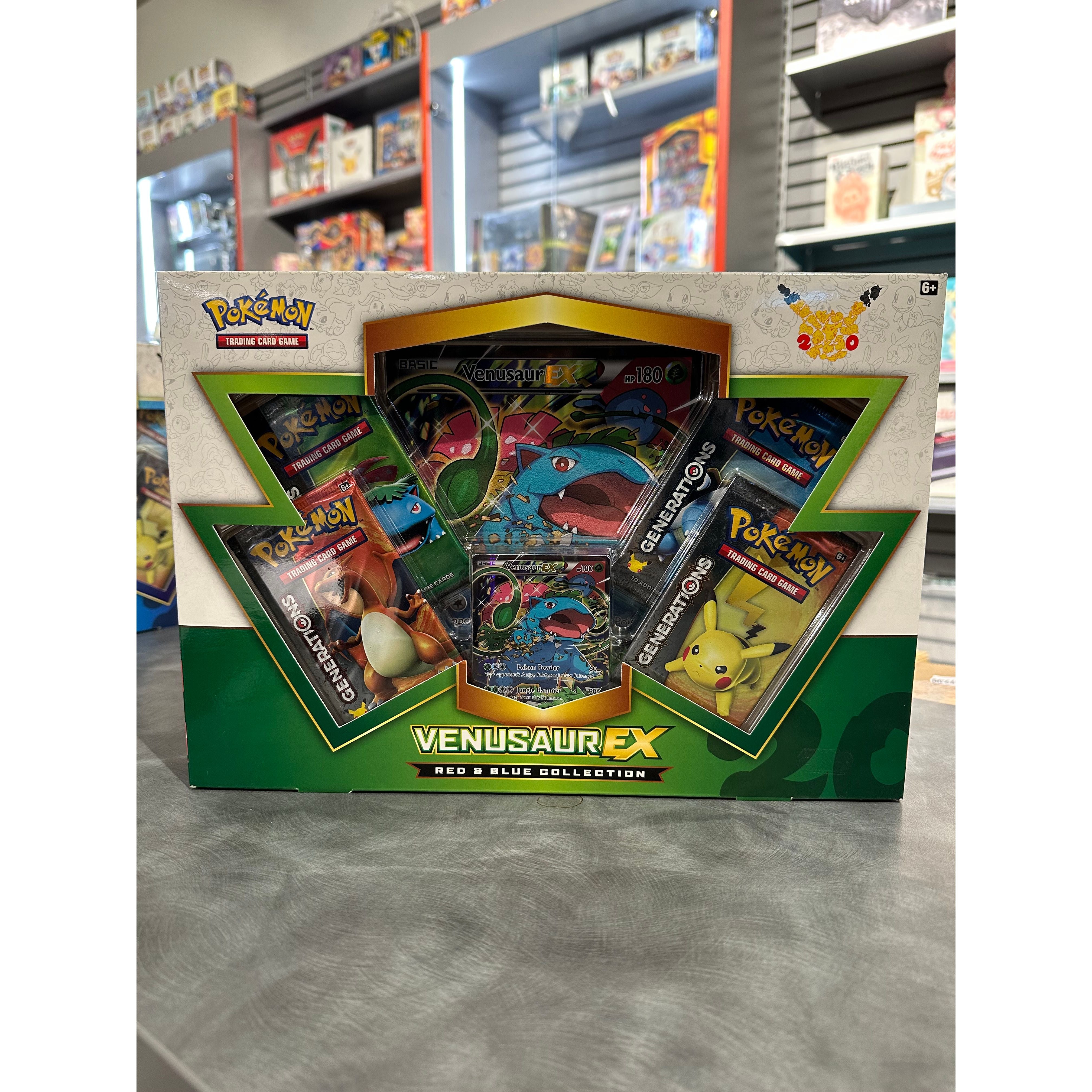 Pokemon - Generations - Venusaur EX Red & Blue Collection (Skip the line)