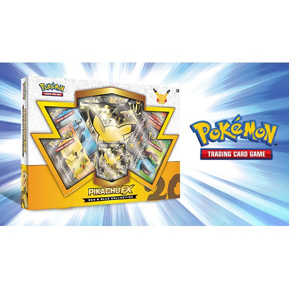 Pokemon - Generations - Pikachu EX Red & Blue Collection Pokemon - Generations - Pikachu EX Red & Blue Collection
