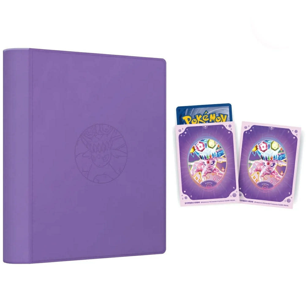 Pokemon Crystal Gathering Binder Set - #196 Espeon (Kinesisk)