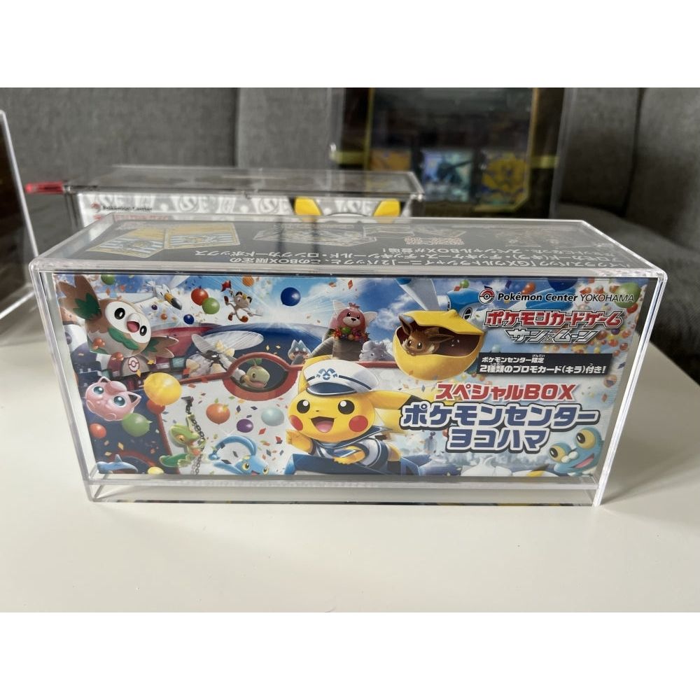 Akryl til Japansk Pokemon Center Box! Passer til mange ulike! Poncho, Yokohama, Pokemon Go, etc!