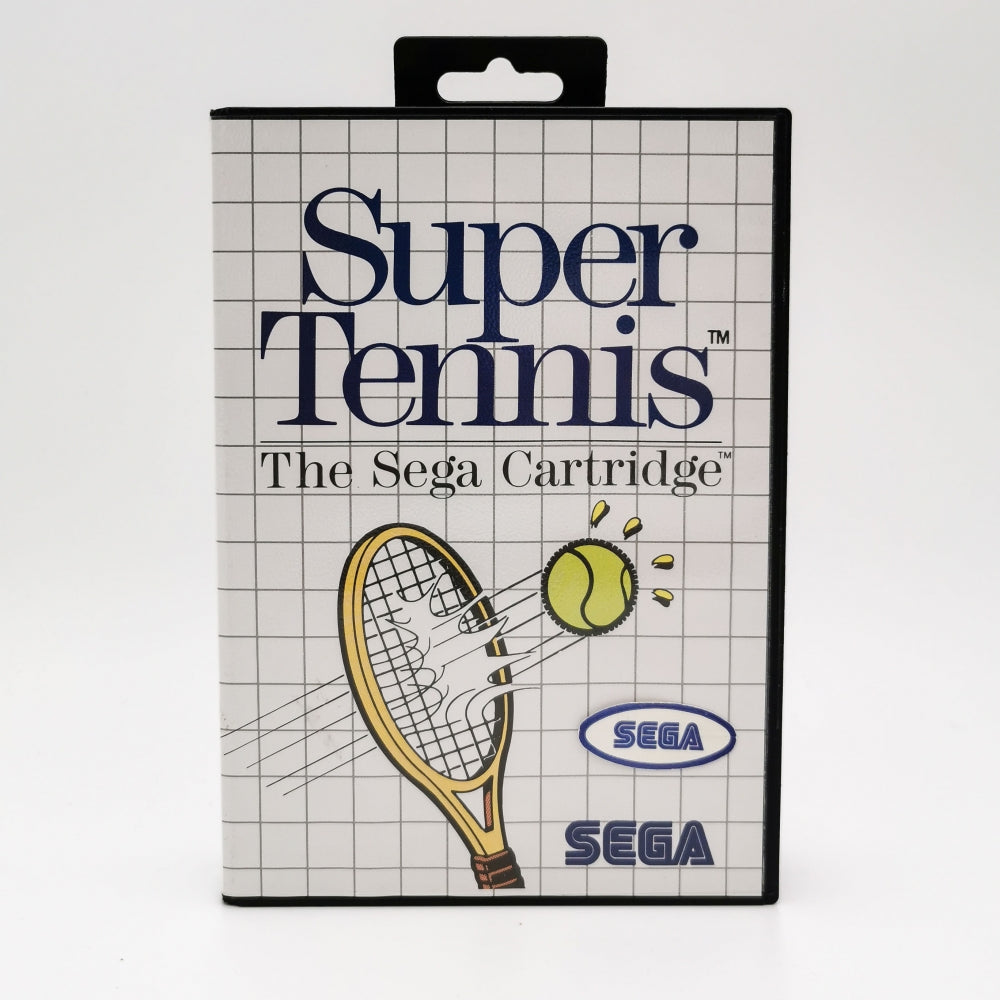 Super Tennis komplett utgave - Sega Master System