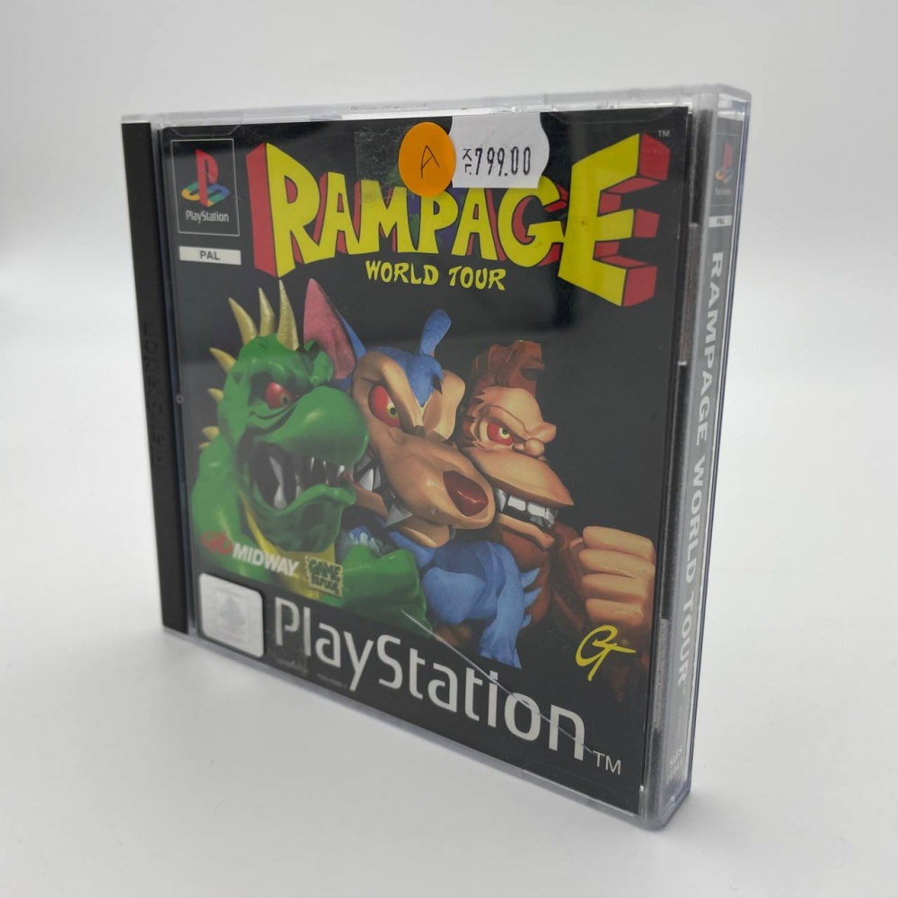 Rampage World Tour - Playstation 1 (PS1)