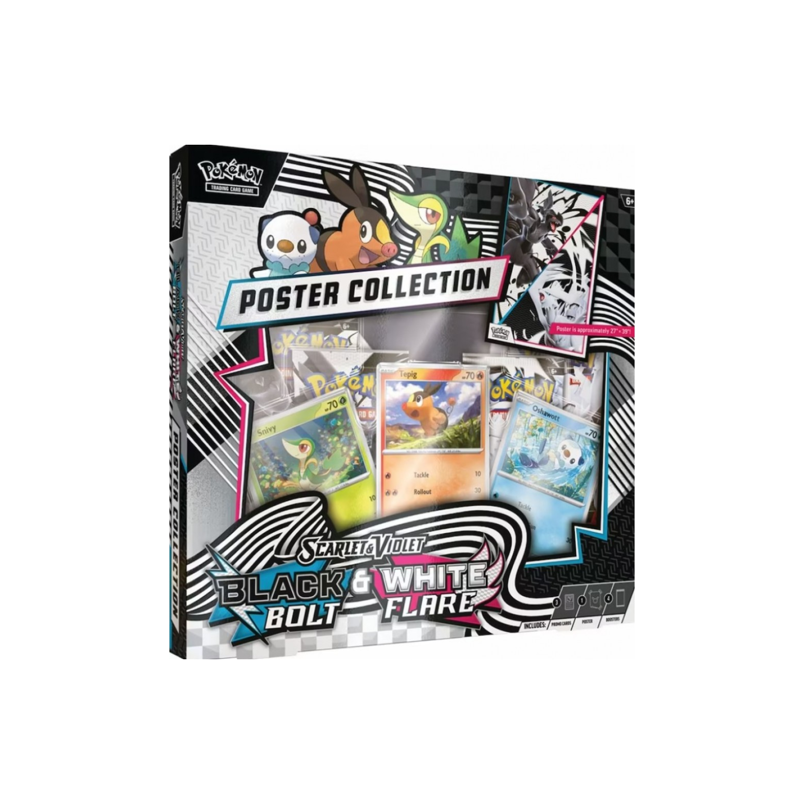 Pokemon - Black Bolt & White Flare Poster Collection