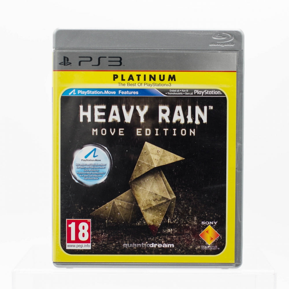 Heavy Rain Move Édition Platinum – PS3 – PAL – Complet Avec Manuel – Bon état