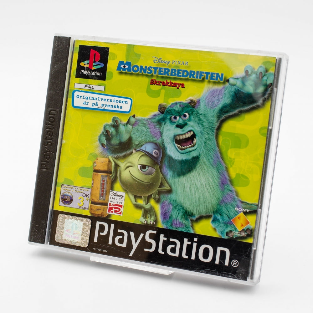 Disney Pixar Monsters, Inc. (Monsterbedriften): Scare Island - Playstation 1 (PS1)