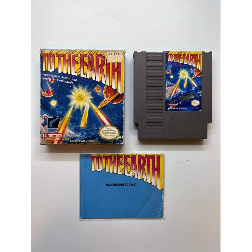 To the Earth - Nintendo NES (EEC/SCN)