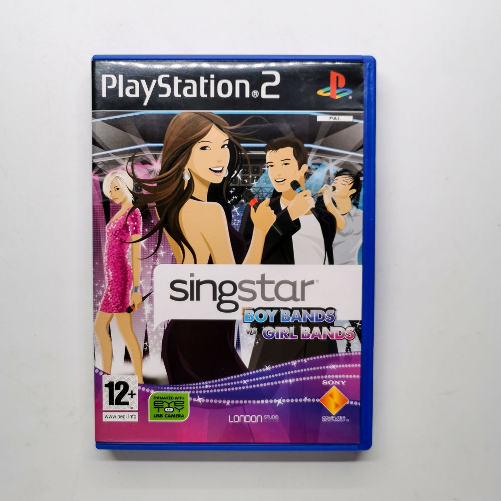 SingStar: Boybands vs Girlbands - Playstation 2 (PS2)