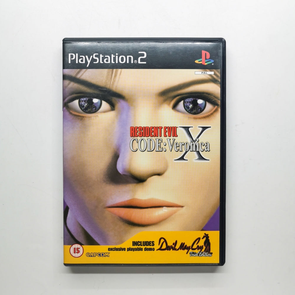 Resident Evil: CODE: Veronica X - Playstation 2 (PS2)