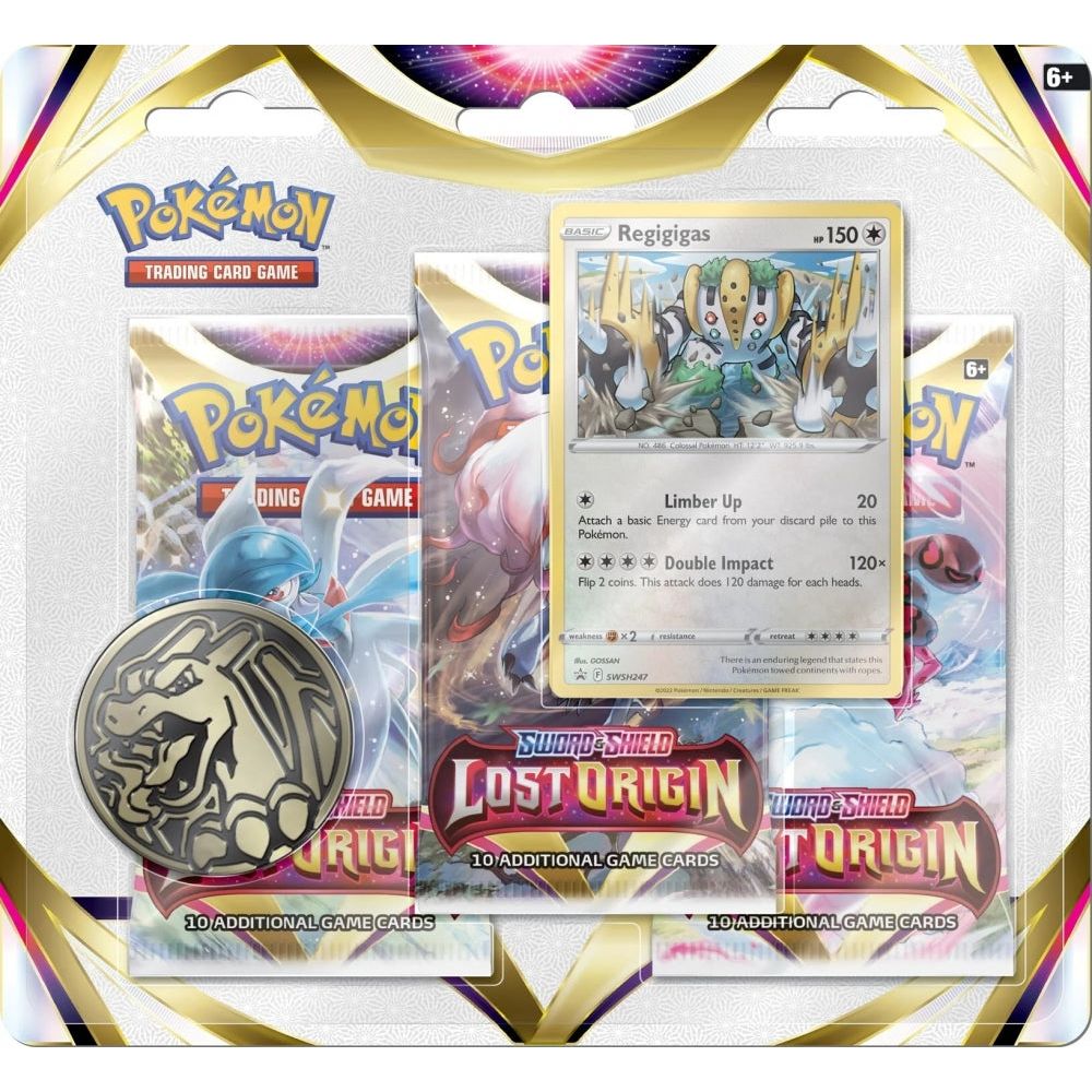 Pokemon - Lost Origin - 3 Pack Blister (Giratina Hunt - BOUNTY)