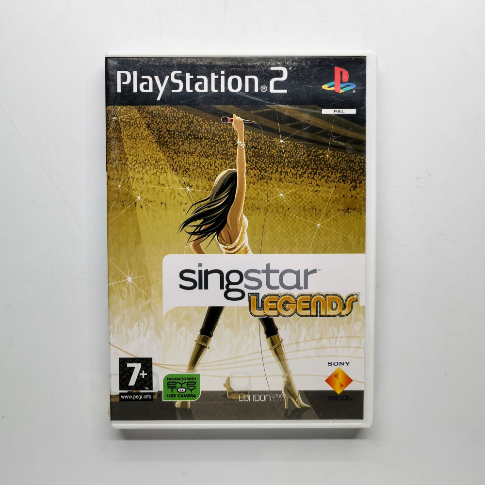 SingStar Legends - Playstation 2 (PS2)