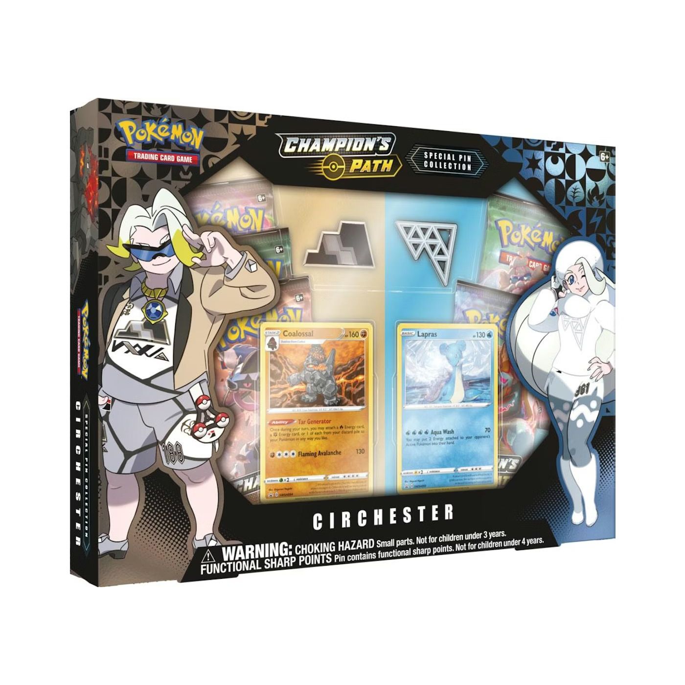 Pokemon - Champion's Path Circhester Special Pin Collection
