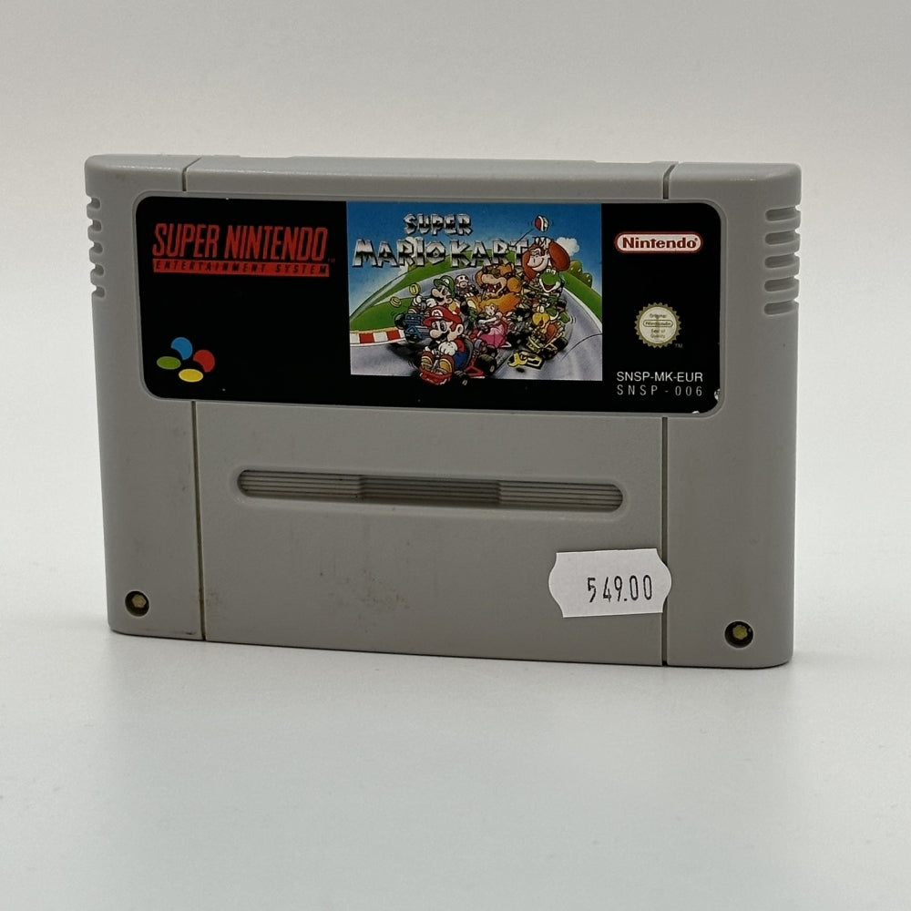 Super Mario Kart Cart (EUR) til Super Nintendo (SNES)