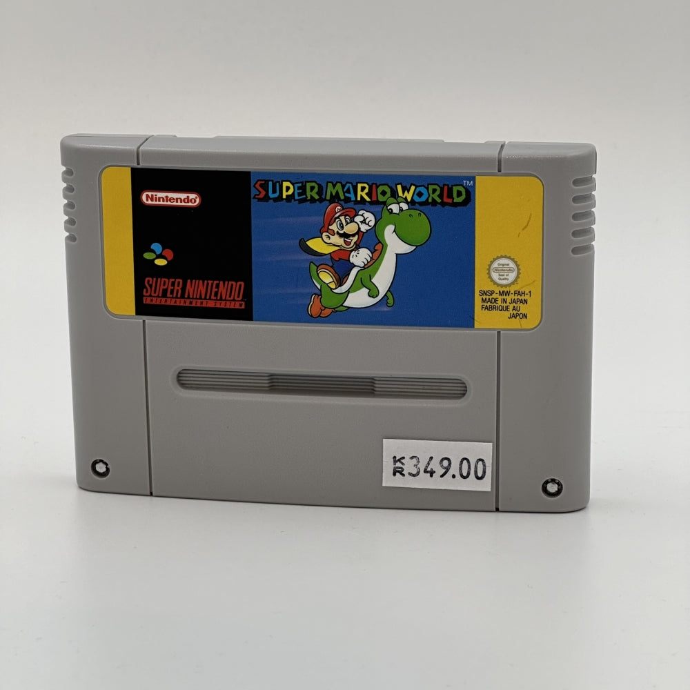 Super Mario World Cart (FAH) til Super Nintendo (SNES)