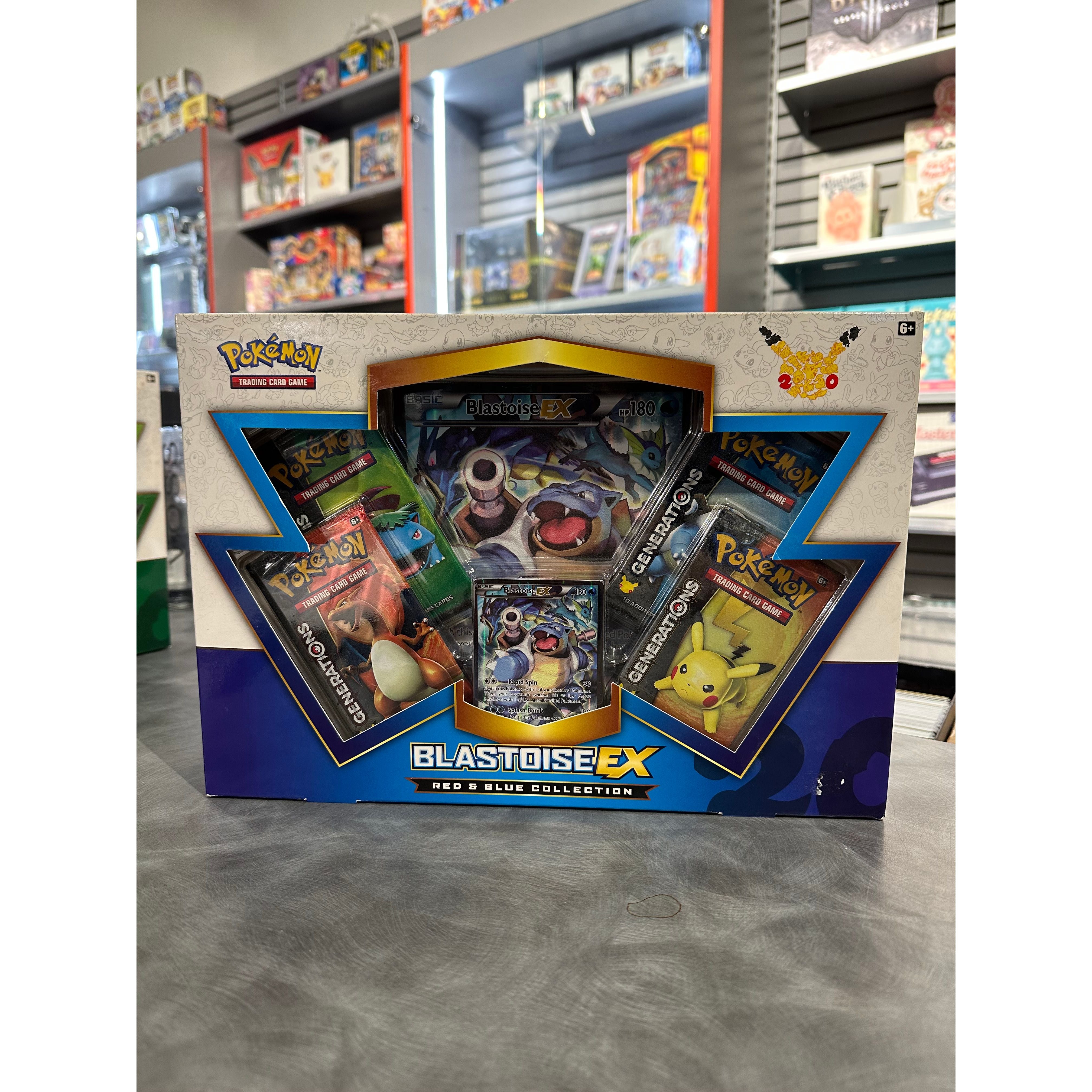 Pokemon - Generations - Blastoise EX Red & Blue Collection (Skip the line)