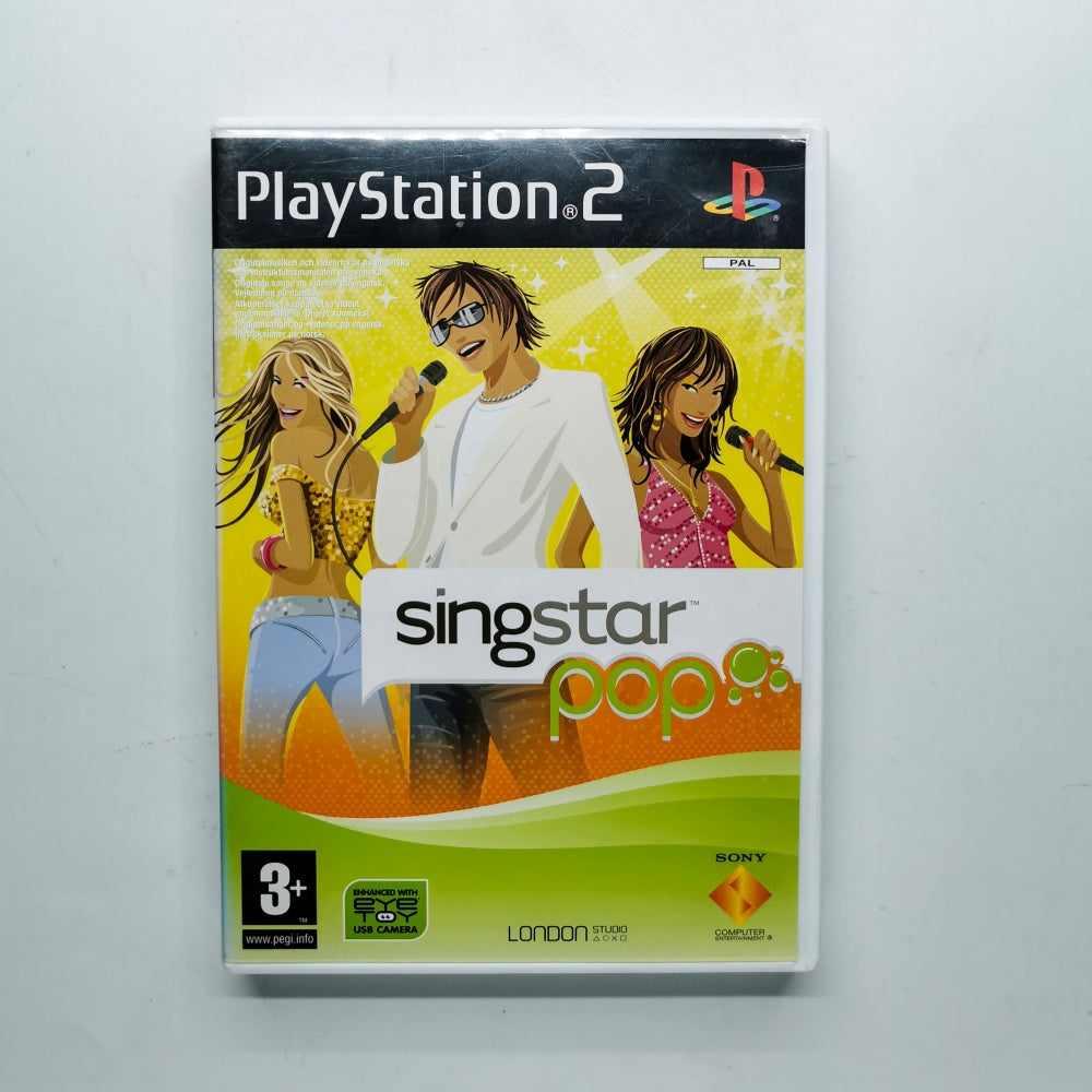 SingStar Pop - Playstation 2 (PS2)