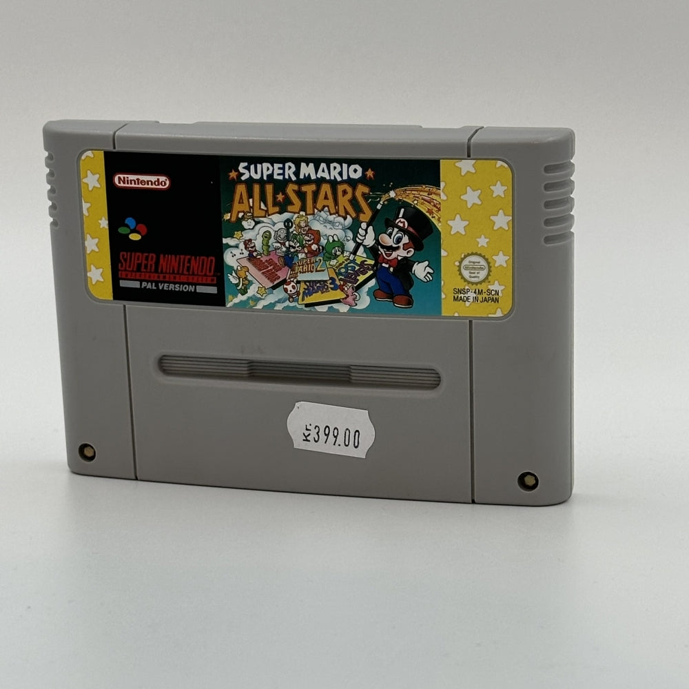 Super Mario All Stars Cart (PAL/SCN) til Super Nintendo (SNES)
