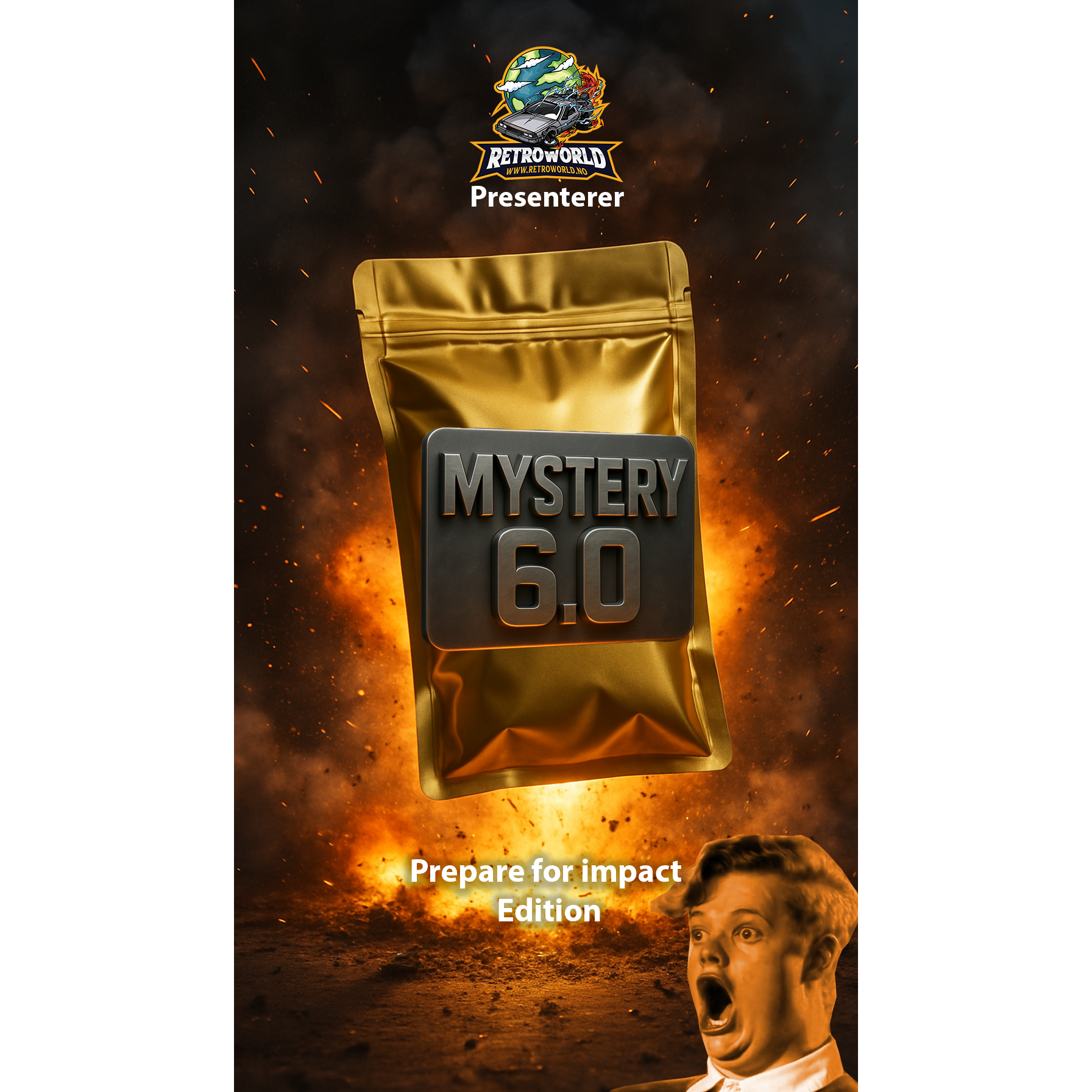 Pokemon - Retro World Mystery 6.0 (Prepare for Impact Edition!) (Kun 100 tilgjengelige)