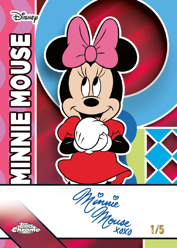 2026 Topps Chrome Disney Hobby Boks
