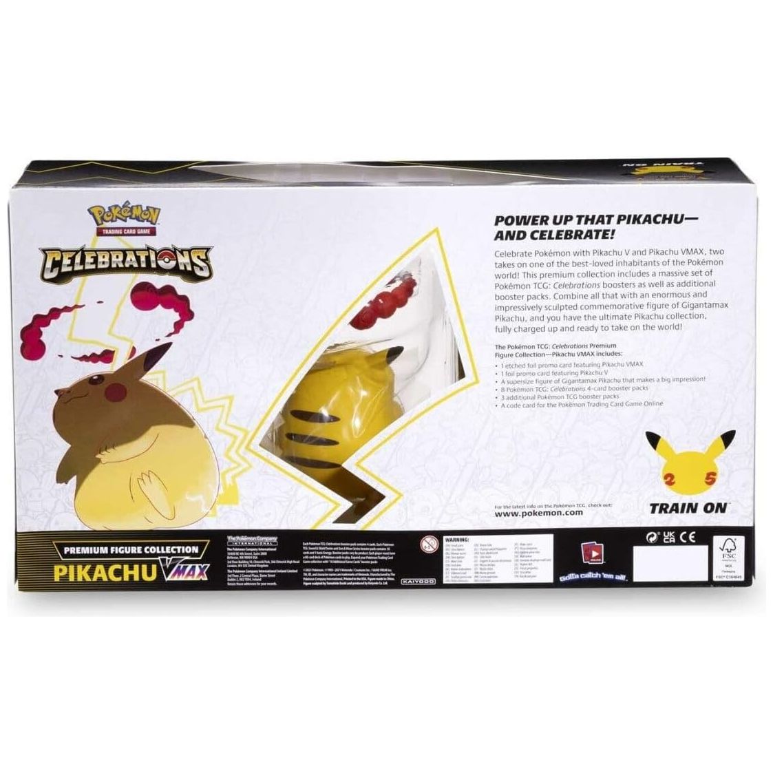 Pokemon - Celebrations Premium Figure Collection Pikachu Vmax