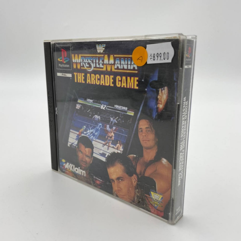 World Wrestling Federation Wrestlemania: The Arcade Game - Playstation 1 (PS1)