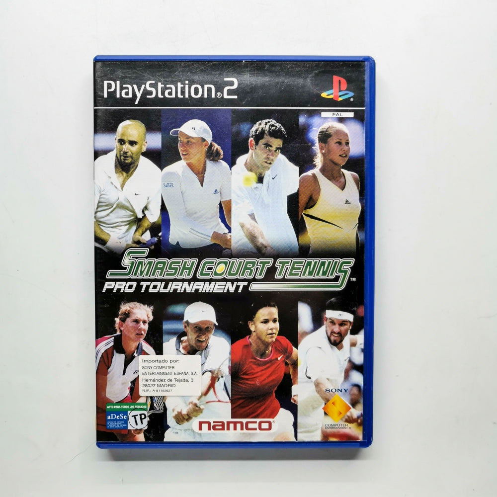 Smash Court Tennis Pro Tournament - Playstation 2 (PS2)
