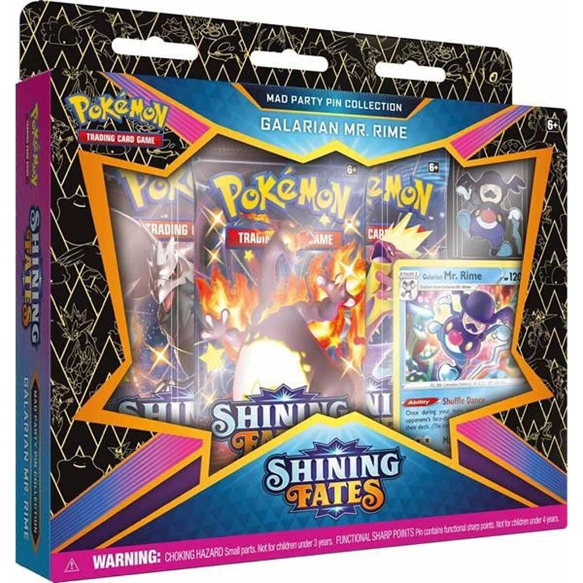 Pokemon - Shining Fates - Mad Party Pin Collection (Tilfeldig promo)