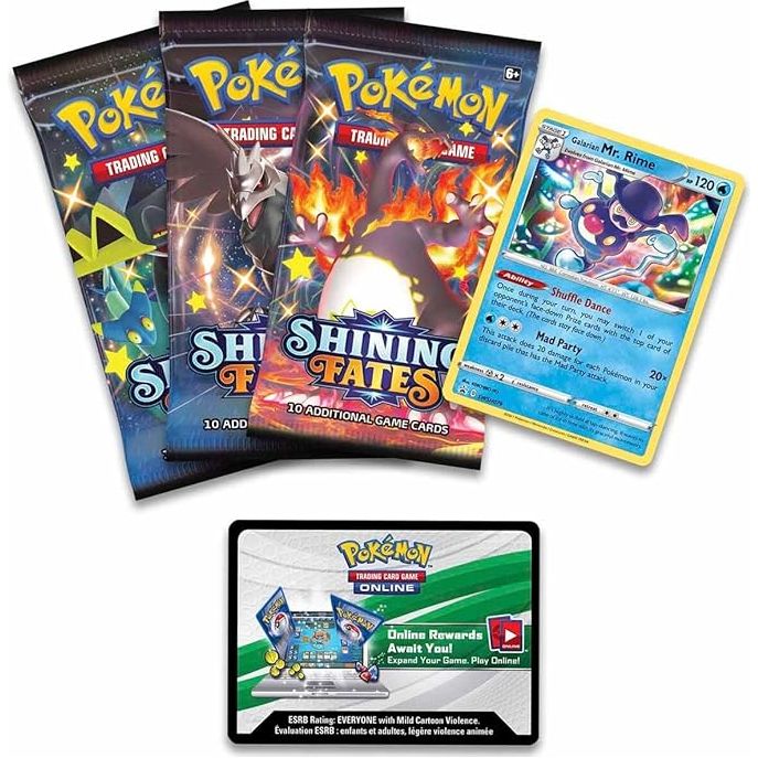 Pokemon - Shining Fates - Mad Party Pin Collection (Tilfeldig promo)