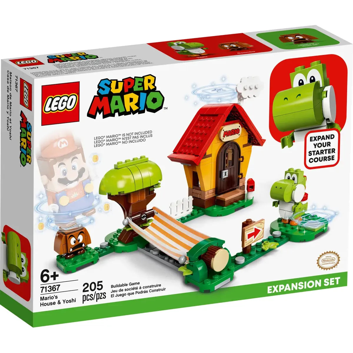 LEGO 71367 - Super Mario: Mario’s House & Yoshi