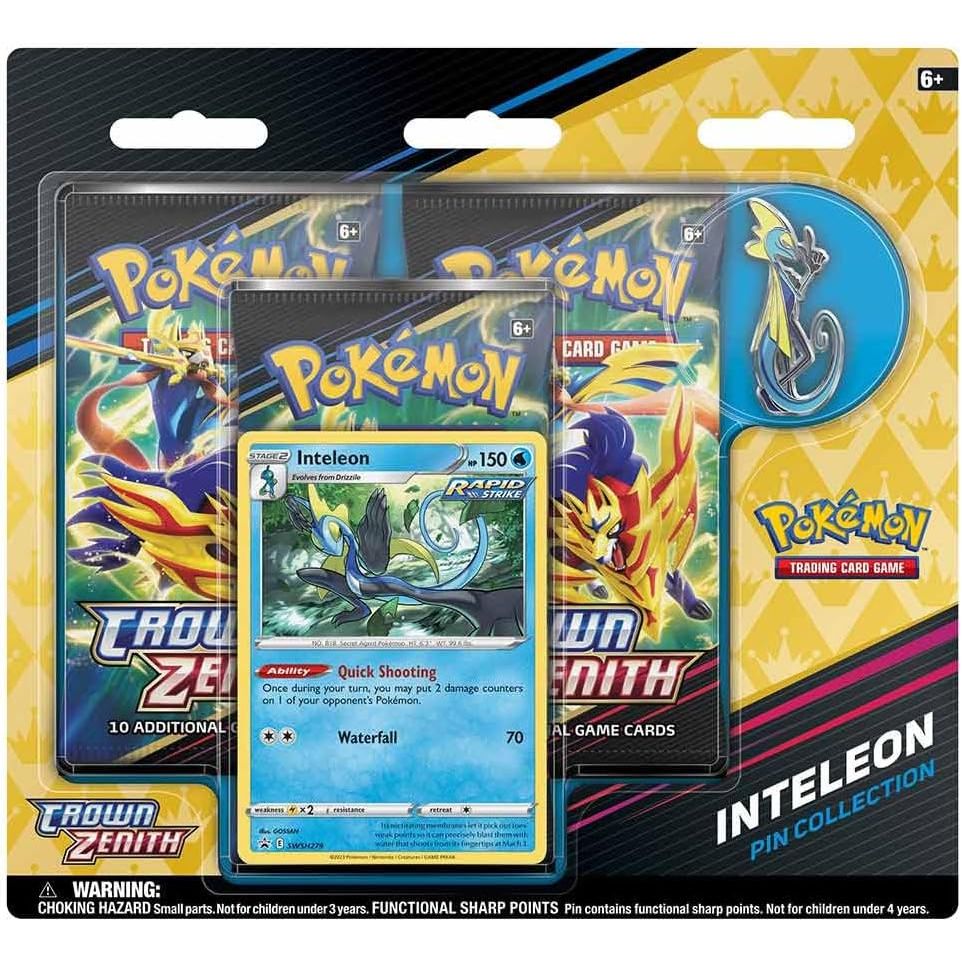 Pokemon - Crown Zenith - 3-Pack Blister