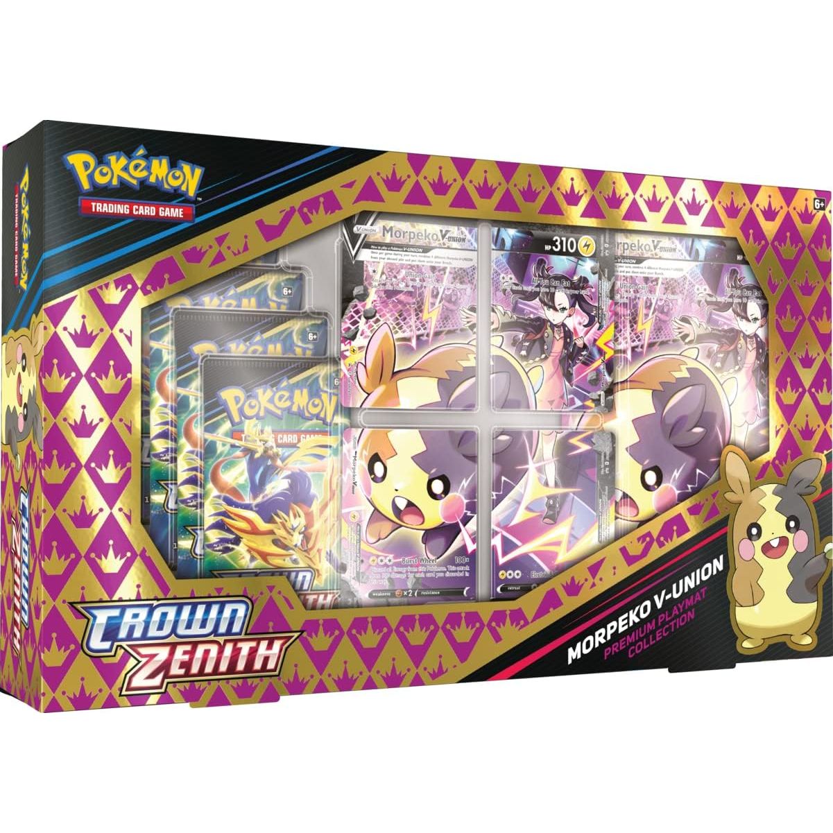 Pokemon - Crown Zenith - Morpeko V-Union Premium Playmat Collection