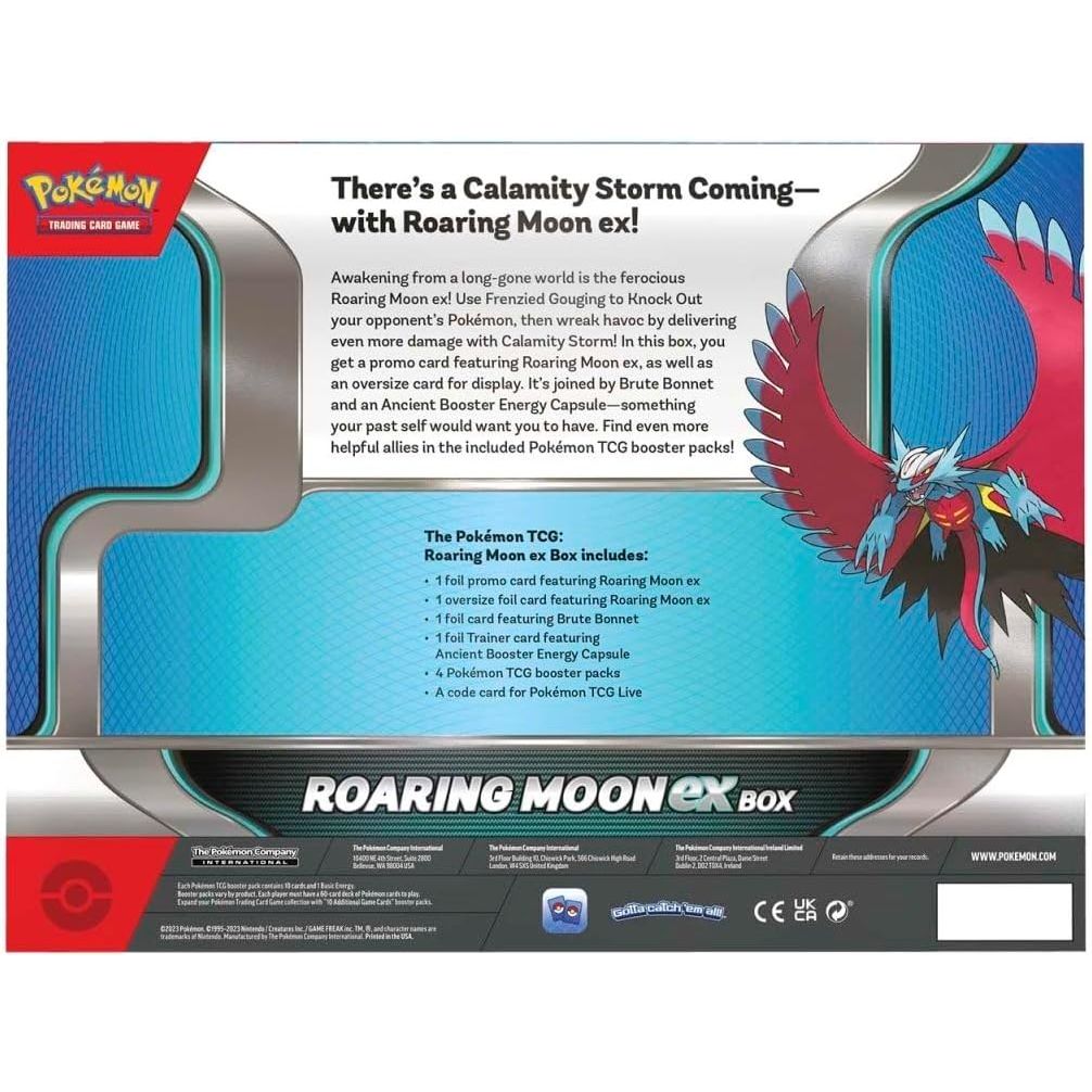 Pokemon - Roaring Moon Ex Box