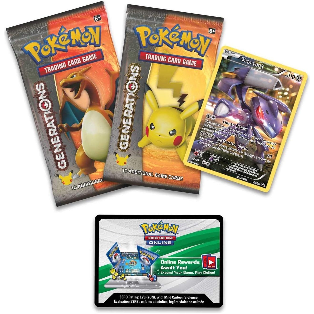 Pokemon - Generations - Mythical Collection med Meloetta promokort og pin