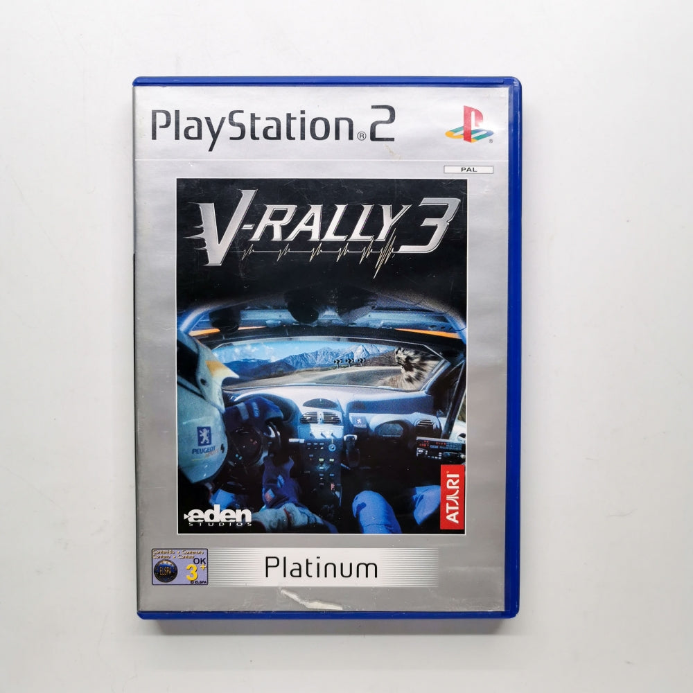 V-Rally 3 PLATINUM - Playstation 2 (PS2)