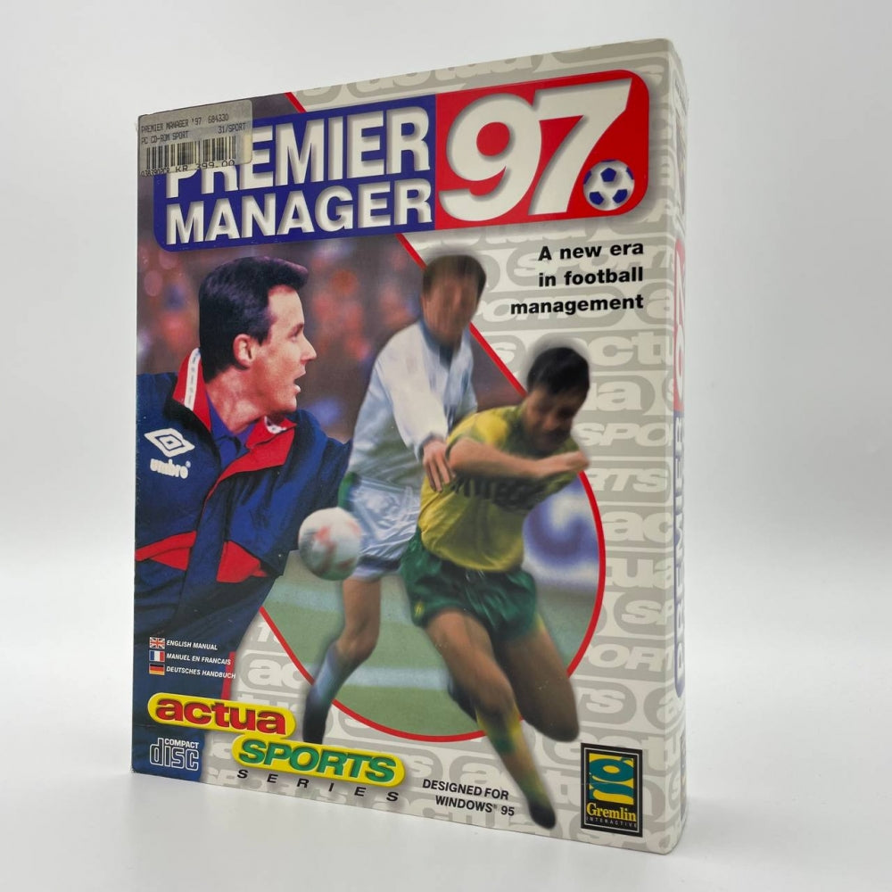 Premier Manager 97 - Big Box PC spill