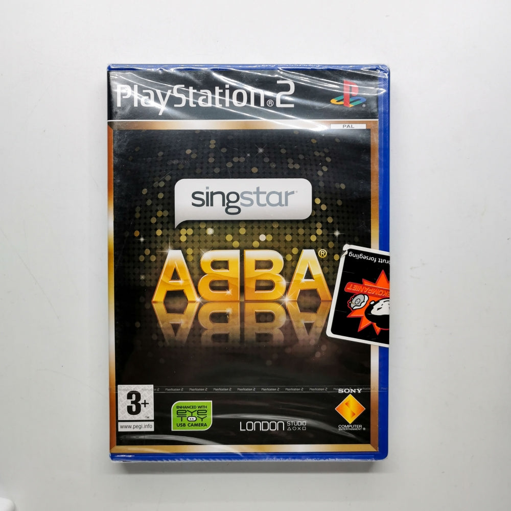 SingStar Abba (ny i plast) - Playstation 2 (PS2)