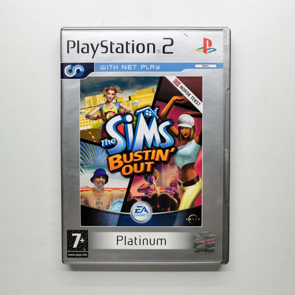 The Sims Bustin' Out PLATINUM - Playstation 2 (PS2)