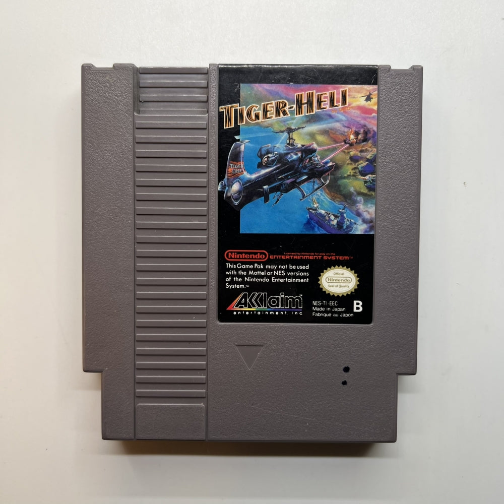 Tiger Heli Nintendo NES SCN