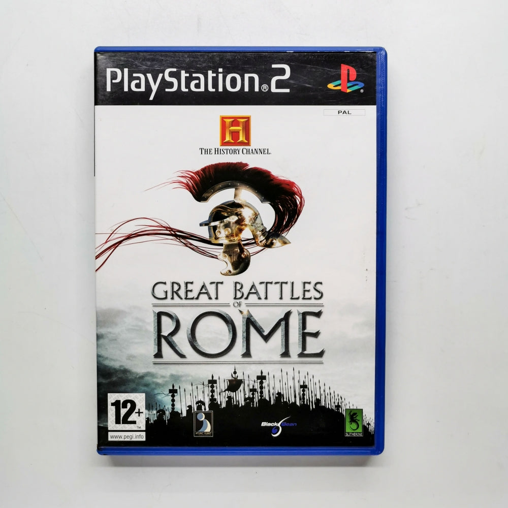 The History Channel: Great Battles of Rome - Playstation 2 (PS2)