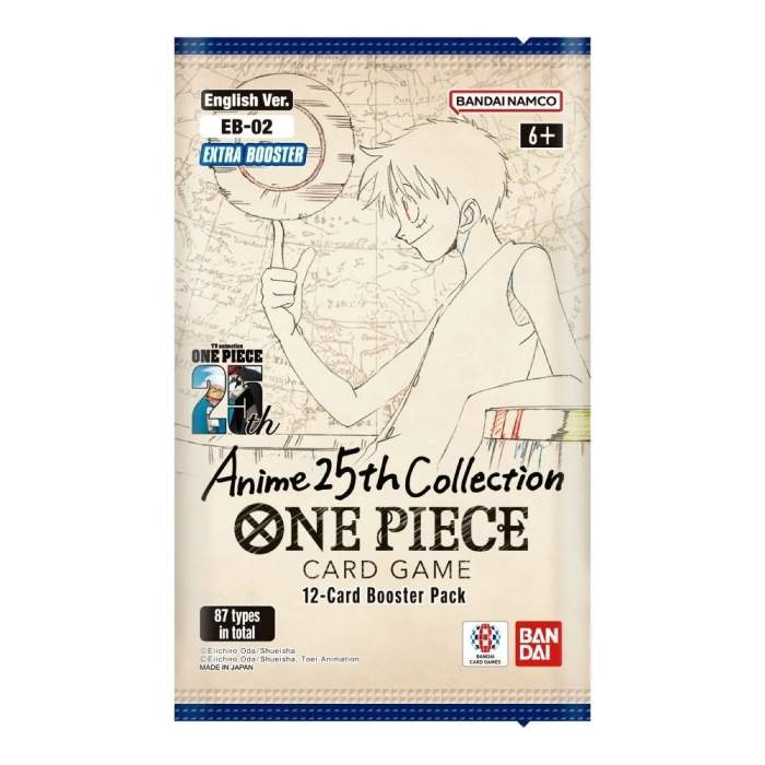 One Piece - EB-02 Anime 25th Collection - Engelsk Booster Pack