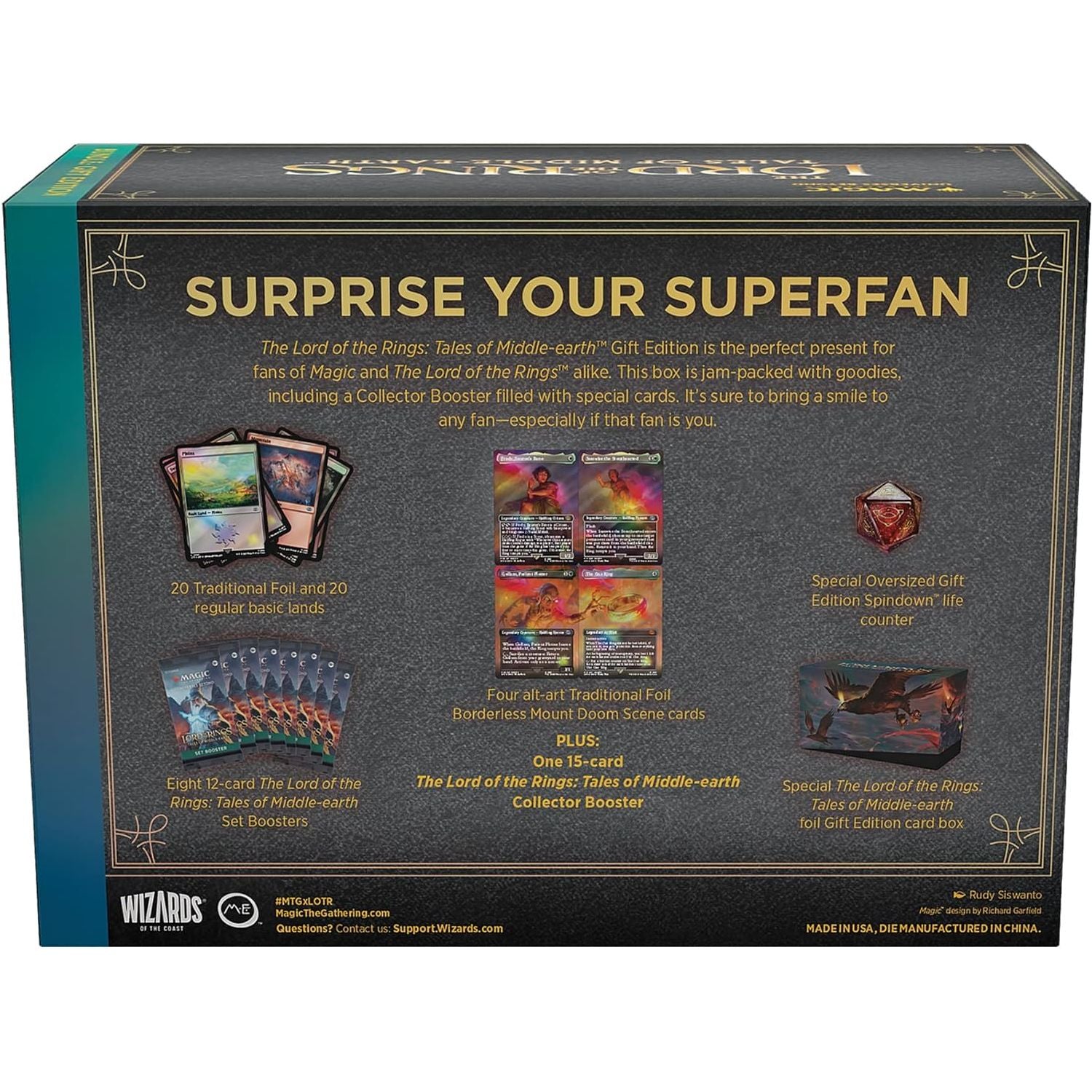 MTG - Universes Beyond The Lord of the Rings Tales of Middle Earth - Bundle Gift Edition