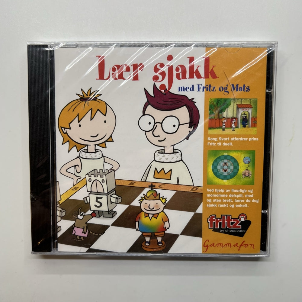 Lar Sjakk med Fritz & Mats nytt og forseglet - PC