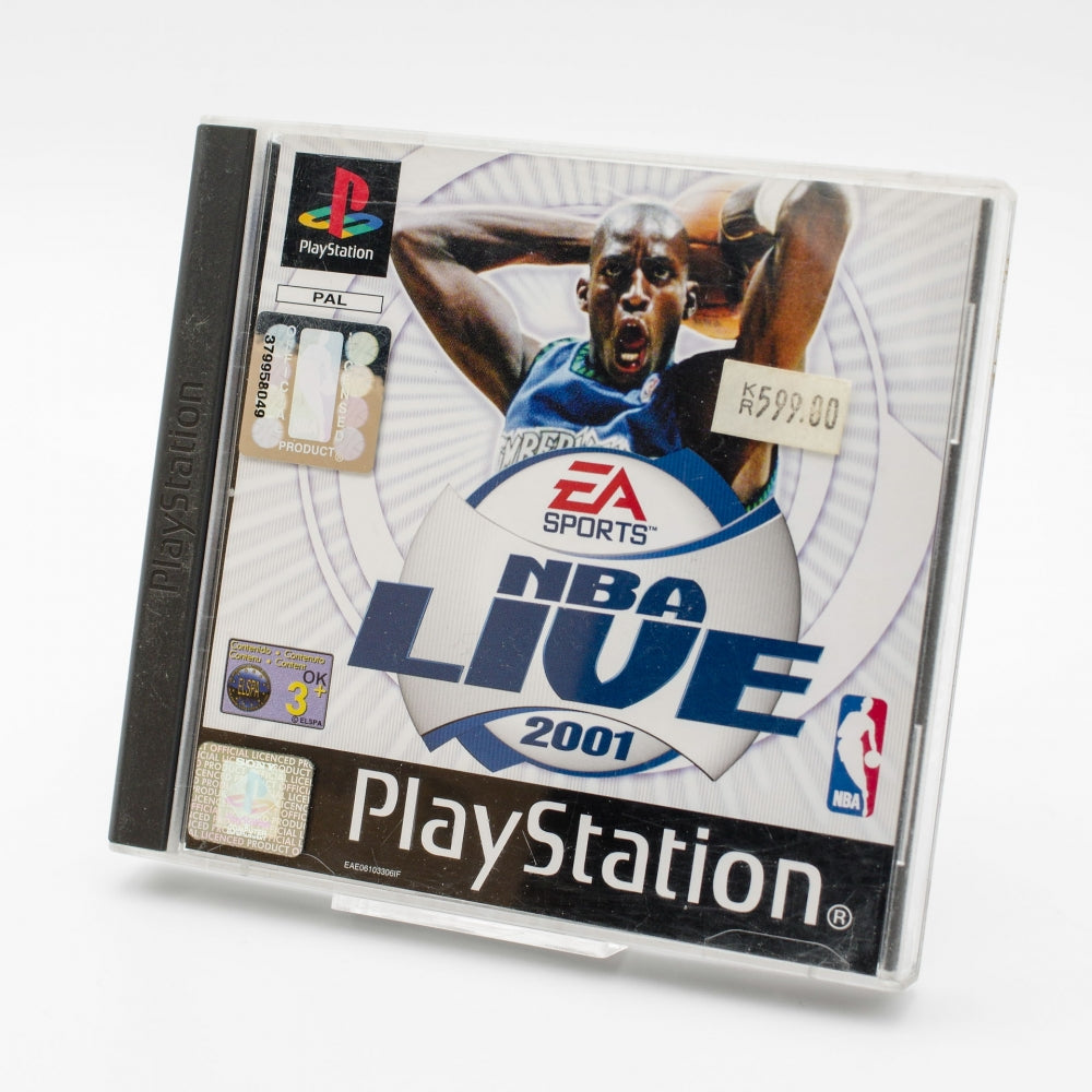 NBA Live 2001 - Playstation 1 (PS1)