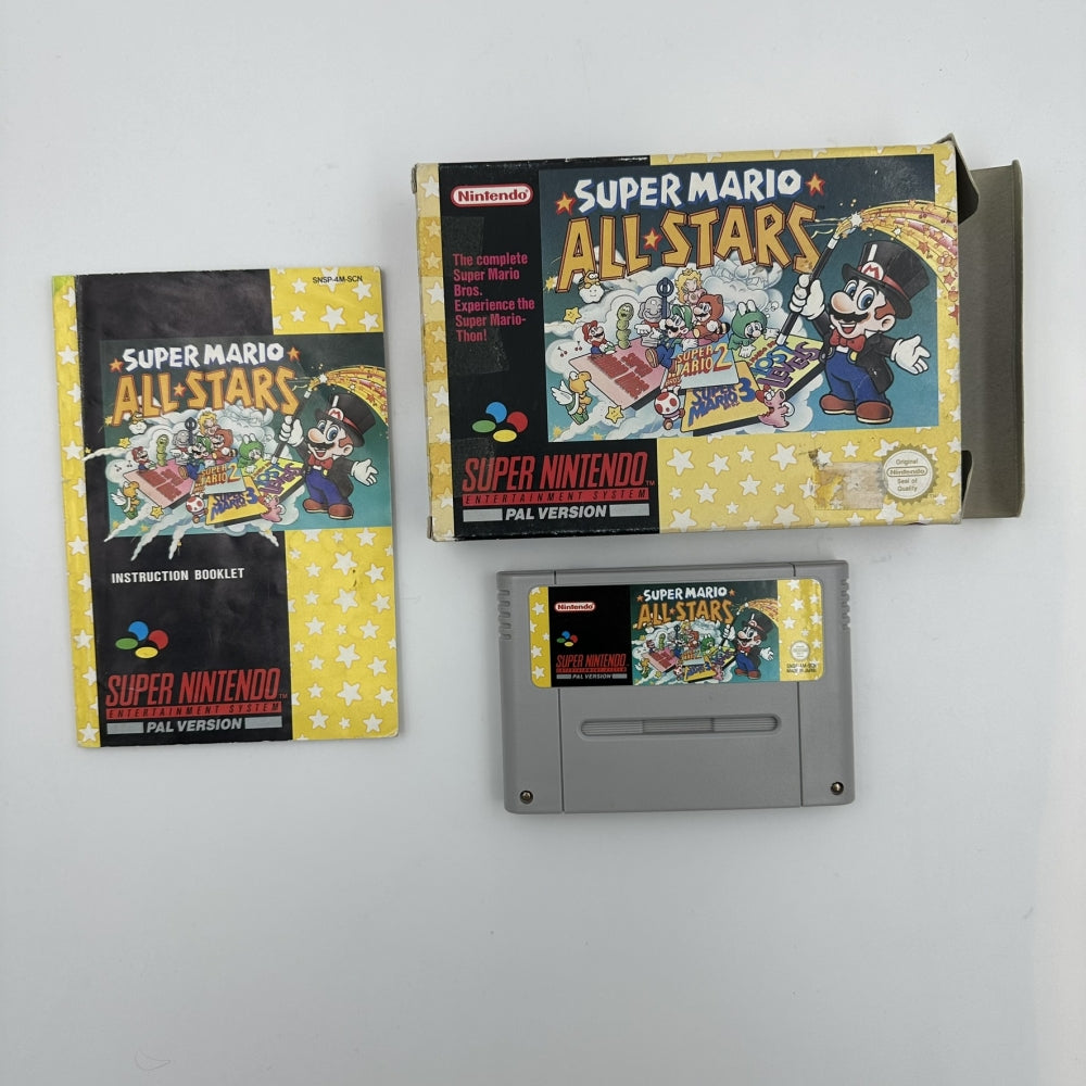 Super Mario All Stars CIB (PAL/SCN) til Super Nintendo (SNES)